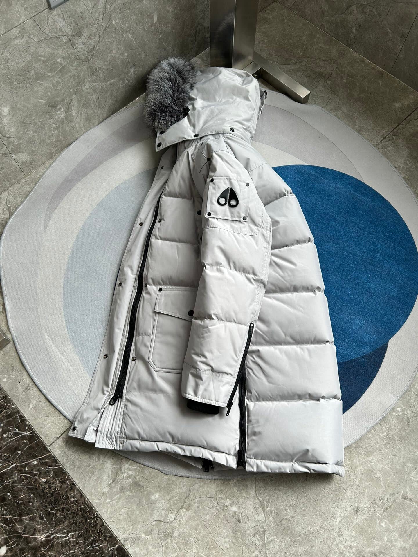 Moose Knuckles Fur Hood Long Down Parka Moose Knuckles Fur Hood Long Down Parka
